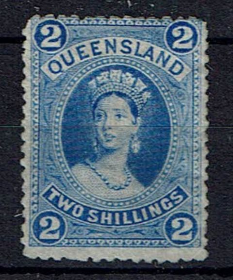 Image of Australian States ~ Queensland SG 152 LMM British Commonwealth Stamp